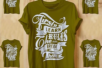 make custom t shirt designs for your etsy or shopify store