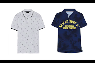 design eye catching polo shirt artwork graphics