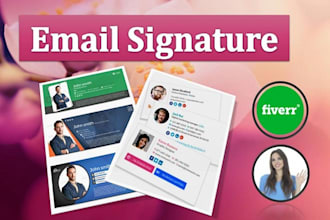 create professional email signature