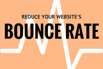 reduce bounce rate of your website in Google Analytics