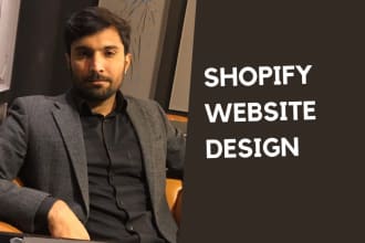 setup shopify store or shopify website design