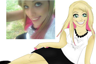 draw you as a cartoon