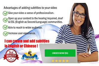 translate or add  subtitles to your videos