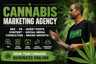 become your cannabis marketing agency for brand promotion