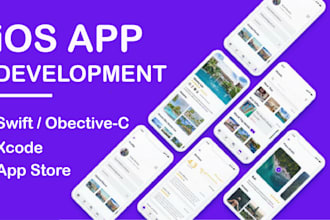 develop ios app using swift or swiftui