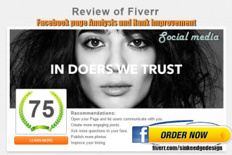 audit you facebook page and fix issues