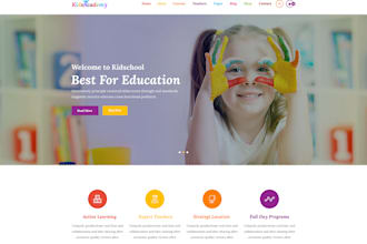 create eye catching website in 24hours