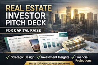 design real estate capital raise investor pitch deck