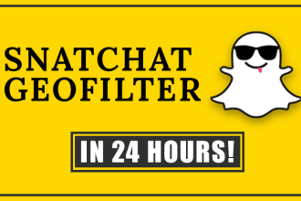 design snapchat geofilter for you
