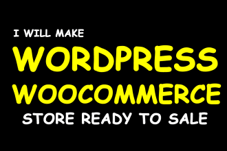 wordpress woocommerce website, ecommerce website