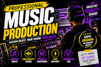 produce music for your project
