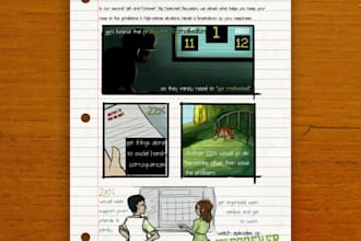 draw up to 5 instructional illustrations