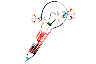 be your helping hand to write something creative