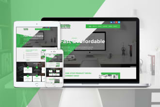 design creative website mockup