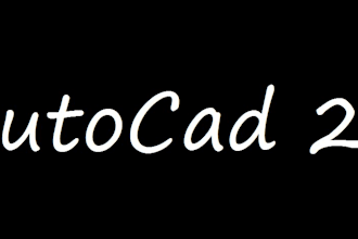 draw autocad 2d plan
