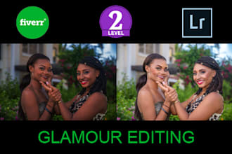 photoshop editing and finishing