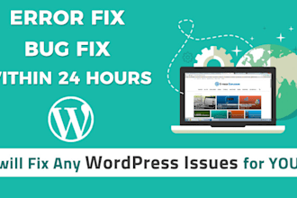 fix and wordpress error in 1 hour