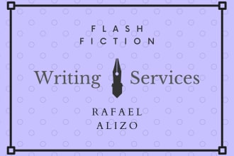 write incredible flash fiction stories for you