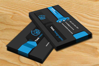 design professional, creative business cards for your brand