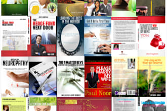 create an attractive book cover design