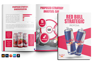 design a modern professional business brochure