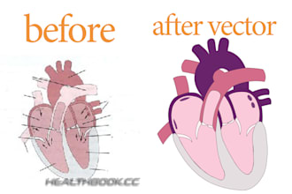 convert your sketch or existing logo to vector