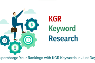 kgr keyword research for business or niche