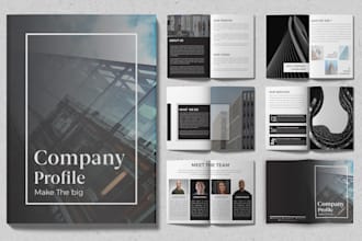 design or redesign brochure,company profile,  booklet,catalog