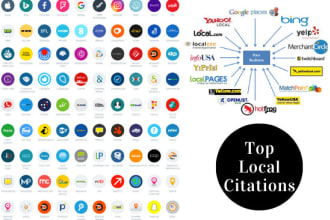 do google, yelp, bing map citations