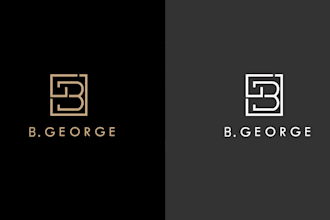 modern minimalist clothing brand logo design
