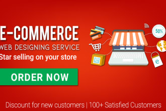 build professional and modern e commerce store