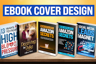design a professional book cover design, KDP book cover