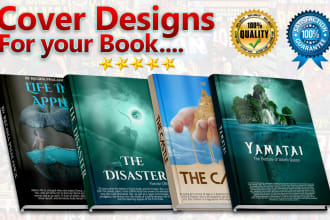 design unique eye catching ebook cover or kindle cover