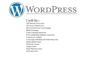 fix wordpress critical or fatal errors, site issues and bugs