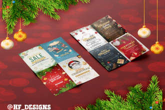 design christmas invitation card, holidays greeting card or new year flyer