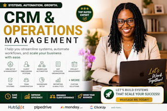 manage system operations, streamline CRM, and automate tasks