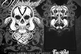 craft striking dark art and affliction style tshirt designs