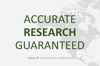 do research on decision makers and c level contacts