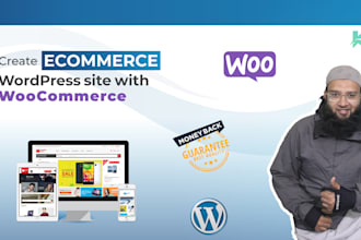 create ecommerce wordpress site with woo commerce