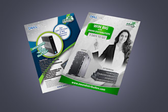 design elegant flyer,brochure and poster