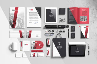 design your business branding marketing exhibition material