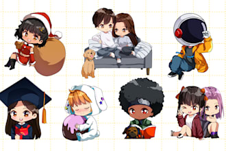 drawing chibi anime style