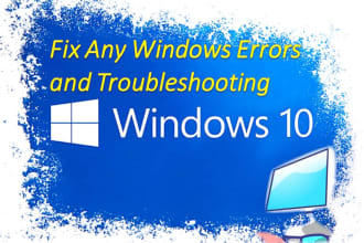 fix any windows 11,10 or win server errors and troubleshooting