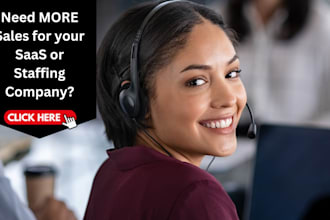 make cold calls for your saas or staffing company