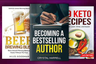 design professional ebook cover, ebook cover design