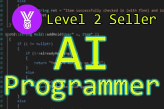 be your artificial intelligence programmer