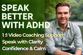 help you speak clearly and confidently with an adhd speech