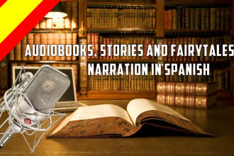 narrate your audiobooks, stories and fairytales