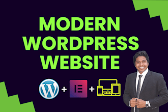 design a high converting, responsive wordpress site with elementor pro