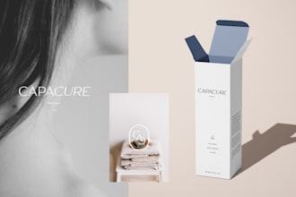 create a distinctive logo and brand identity